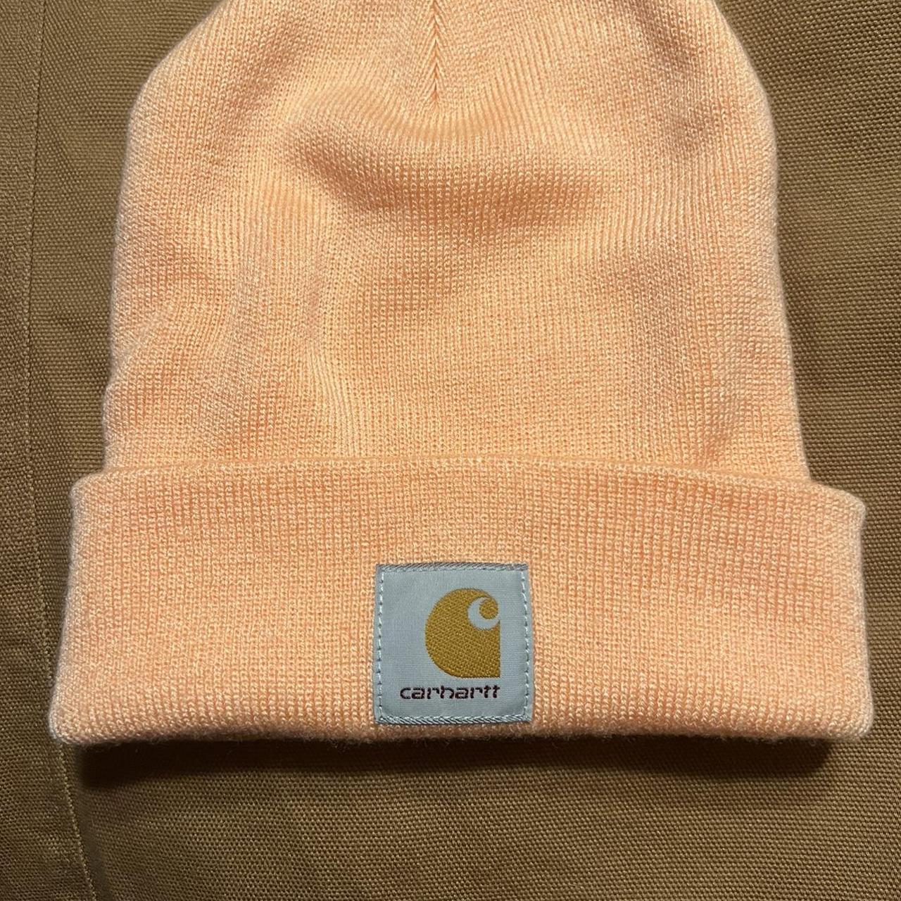 CARHARTT WIP salmon beanie #carhartt