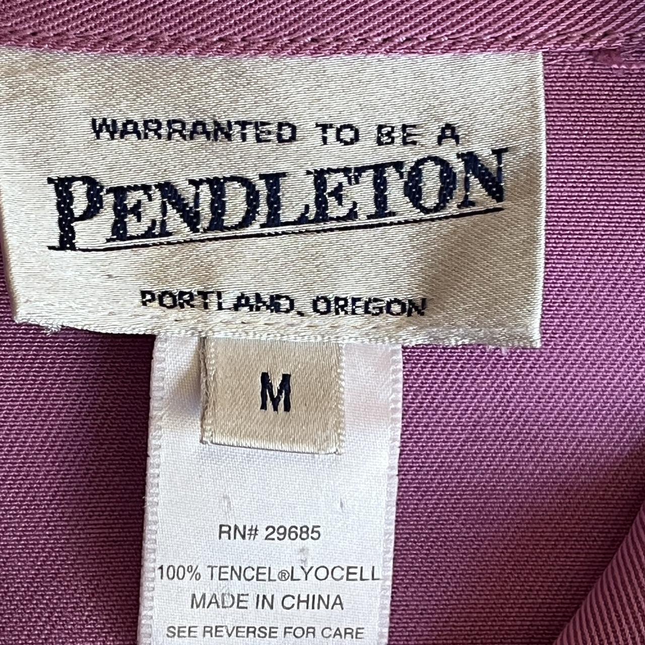 Pendleton Women's Shacket Jacket - Pink - M – Pen… - image 3