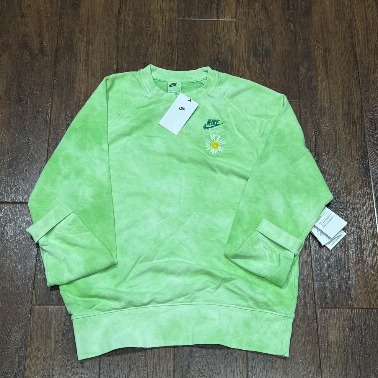 nike tie dye crewneck sweatshirt