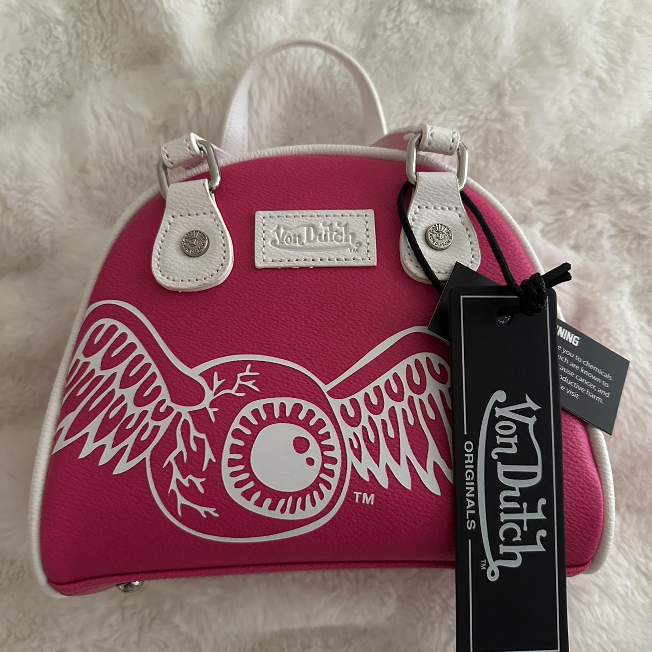 Pink von-dutch-bag - Depop