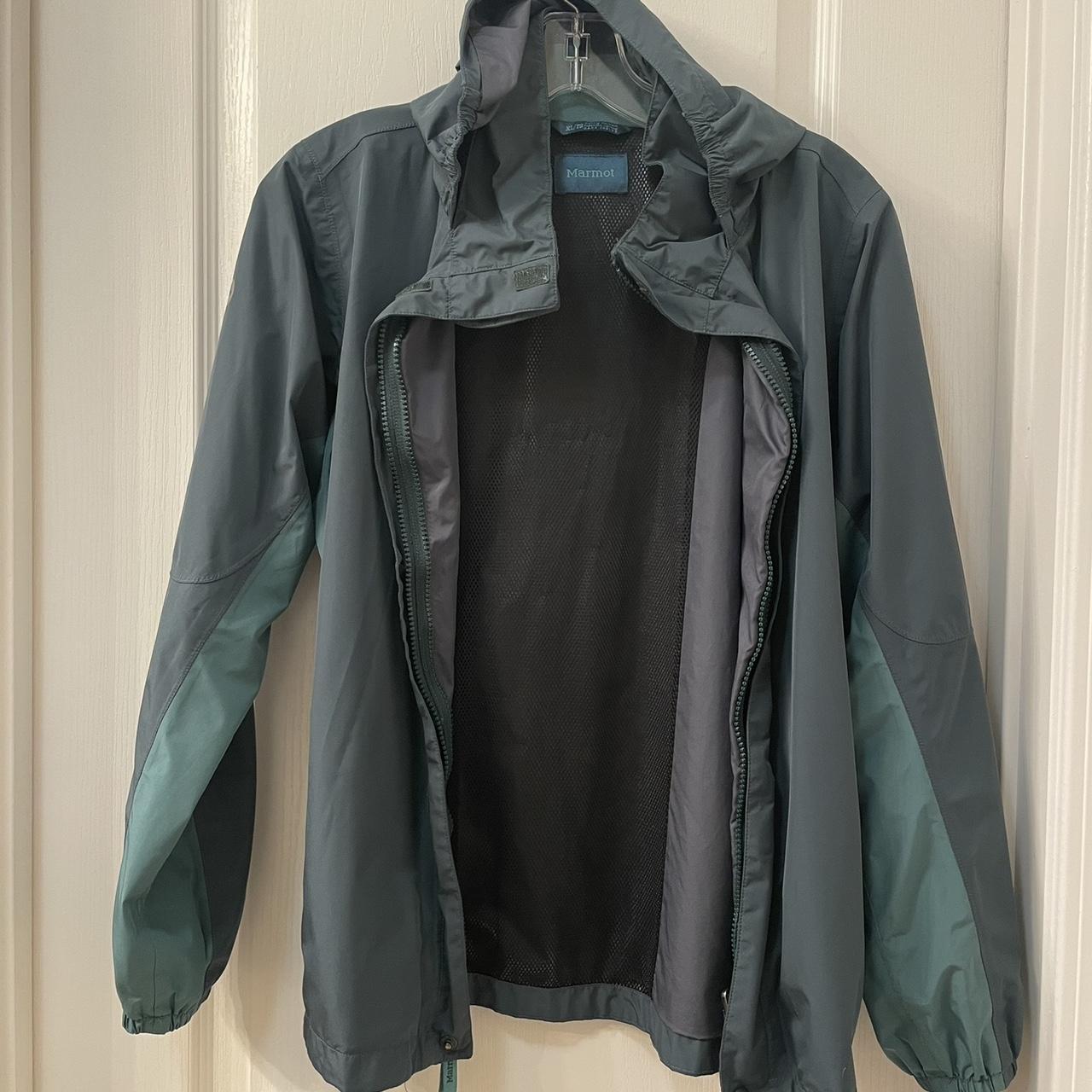 Gently used Marmot rain Has double Depop