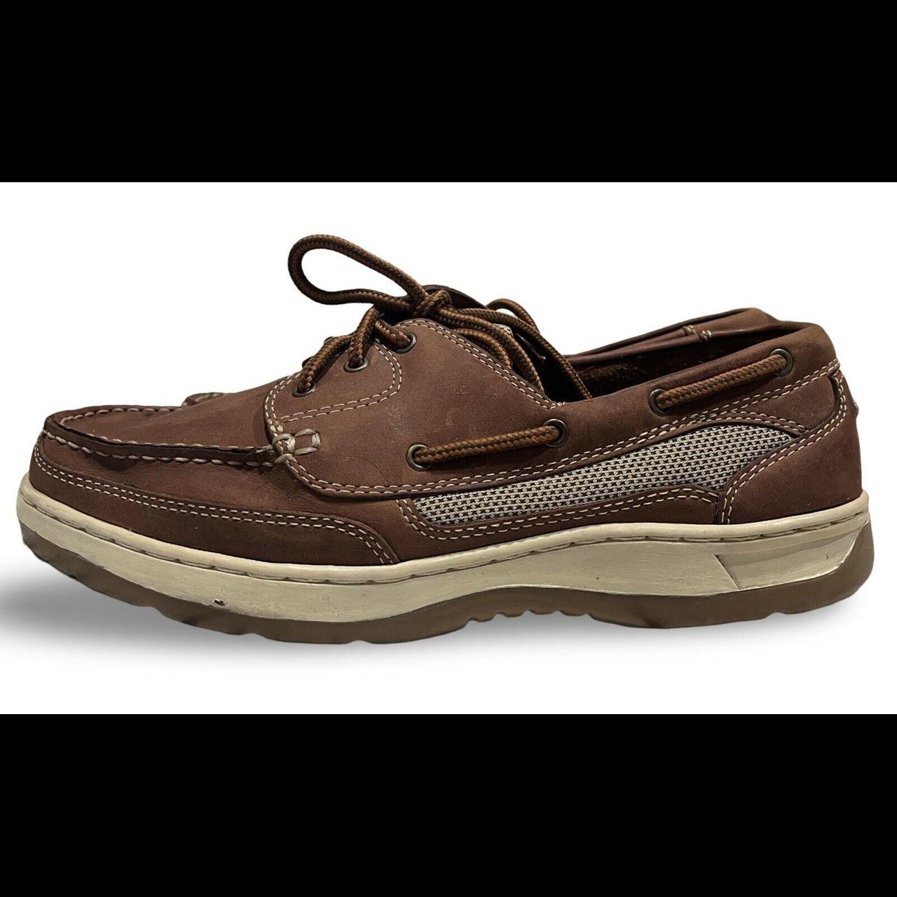 Nunn Bush Bayside Men s Brown 3 Eye Boat Shoes. Depop