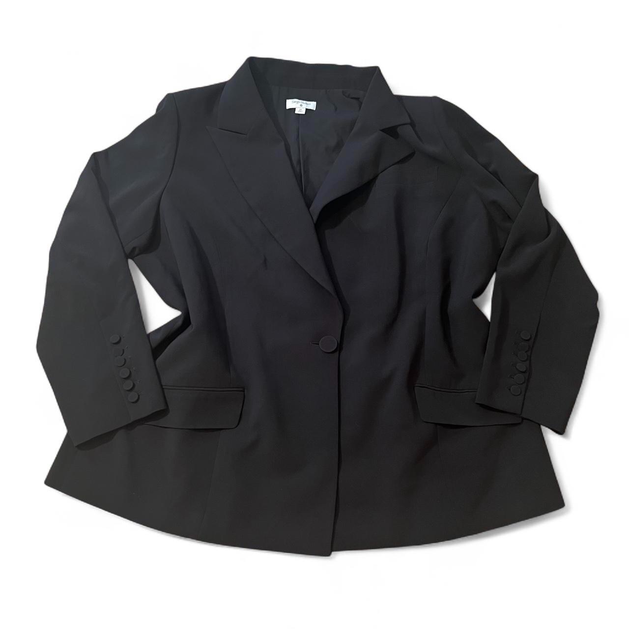 Sergio hudson women's black jacket