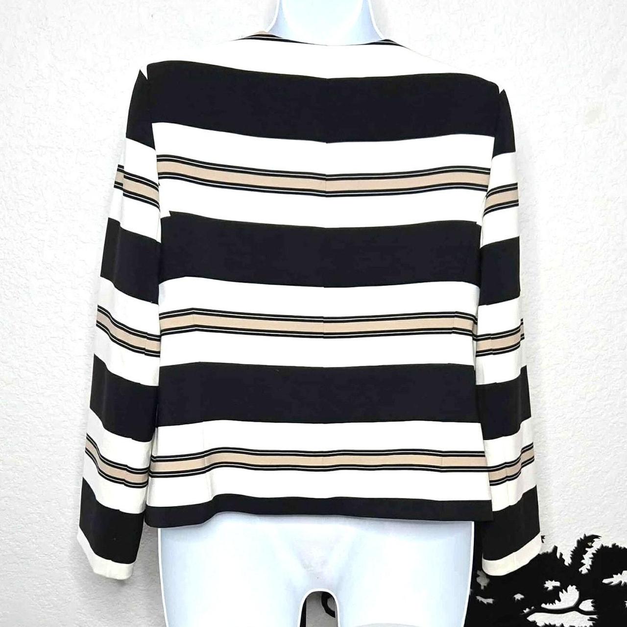 Source Unknown Women's Tailored jacket - Black/Wh… - image 2