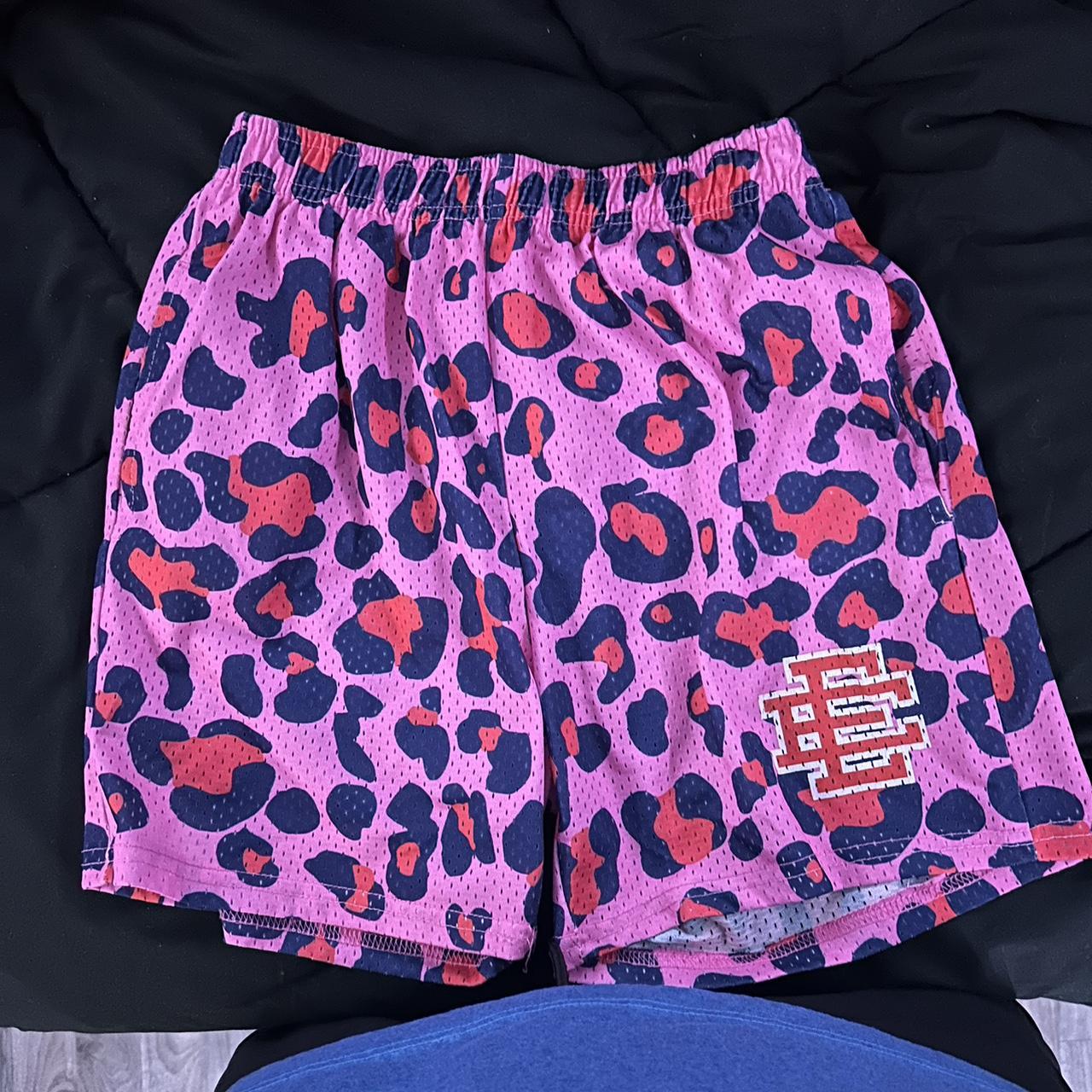 Eric Emanuel Shorts Large Pink popular Cheetah