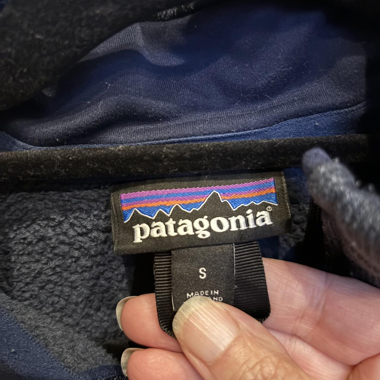 Men’s Patagonia Better Sweater blue quarter zip Depop