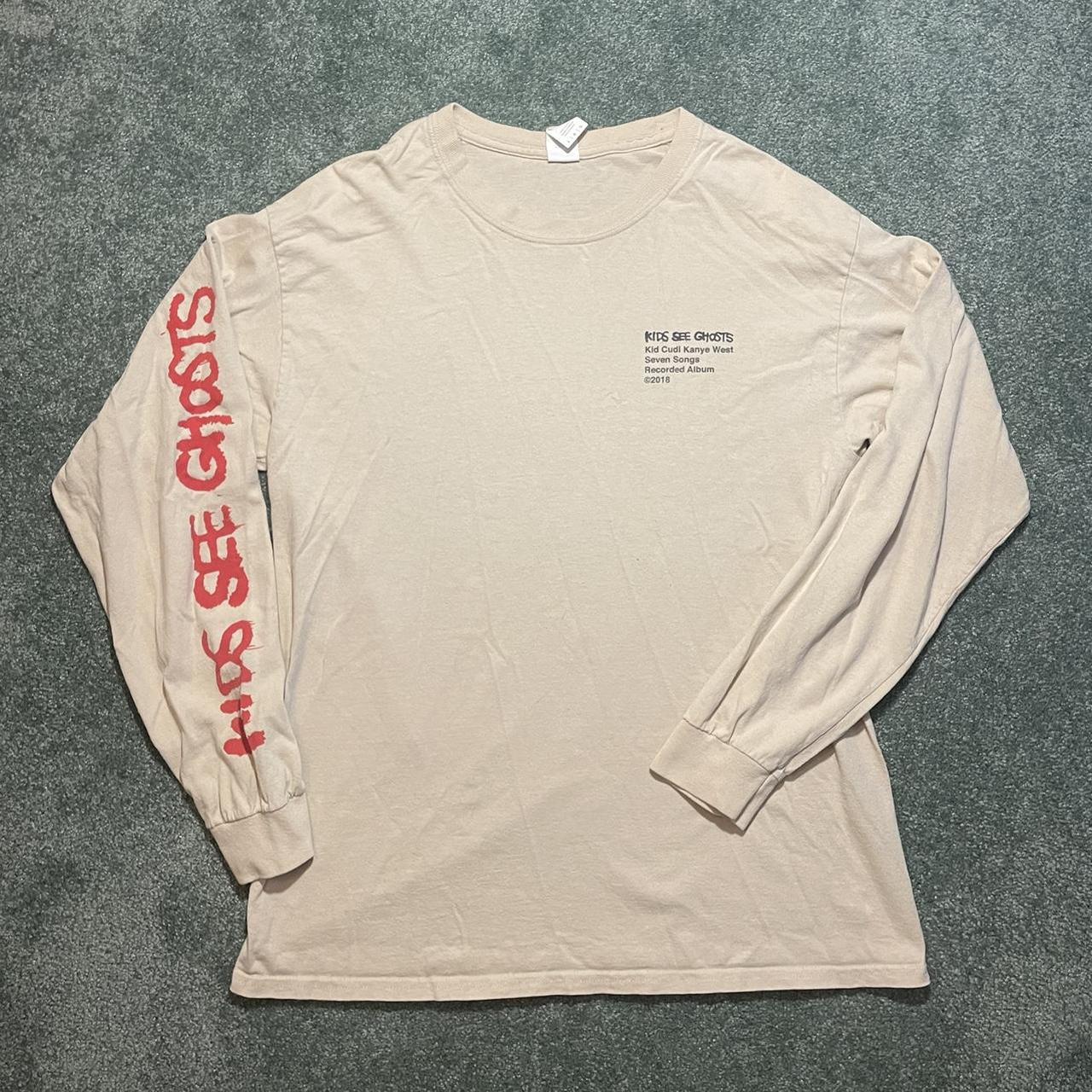 Kid Cudi Tシャツ キッドカディ Rap tee Kanye West Kanye West x Kid Cudi KSG Merch graphic on back has | Depop