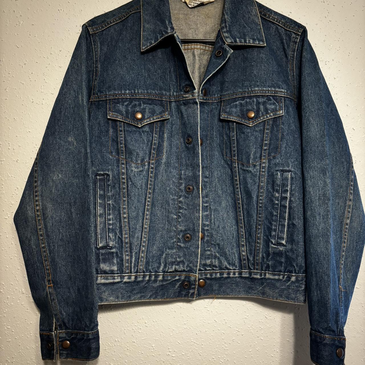 Vintage ‘80s Boys’ JC Penney denim jacket size