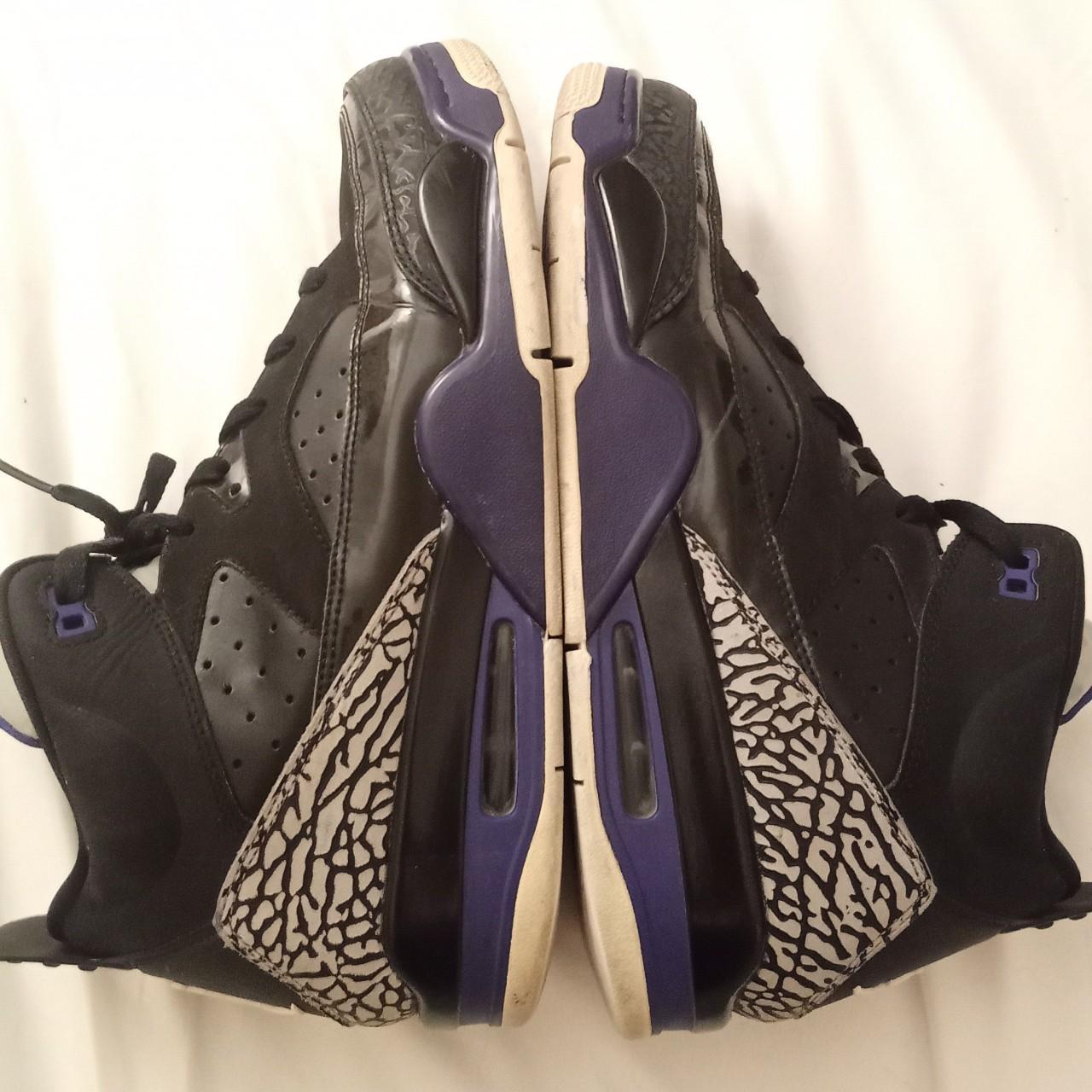 Jordan son of mars shops black and purple