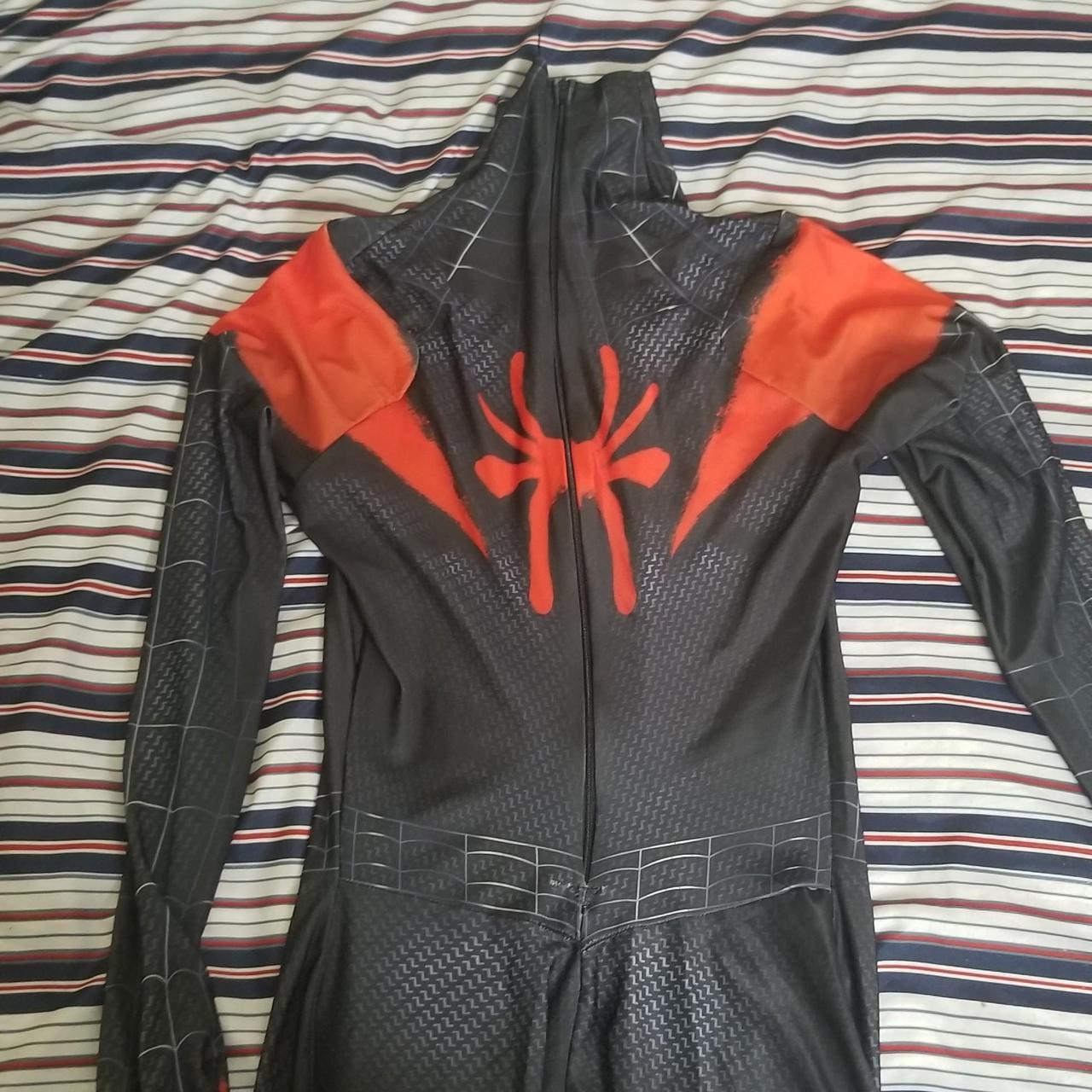 Spider-Man Miles Morales Costume Adult Large No Mask - Depop