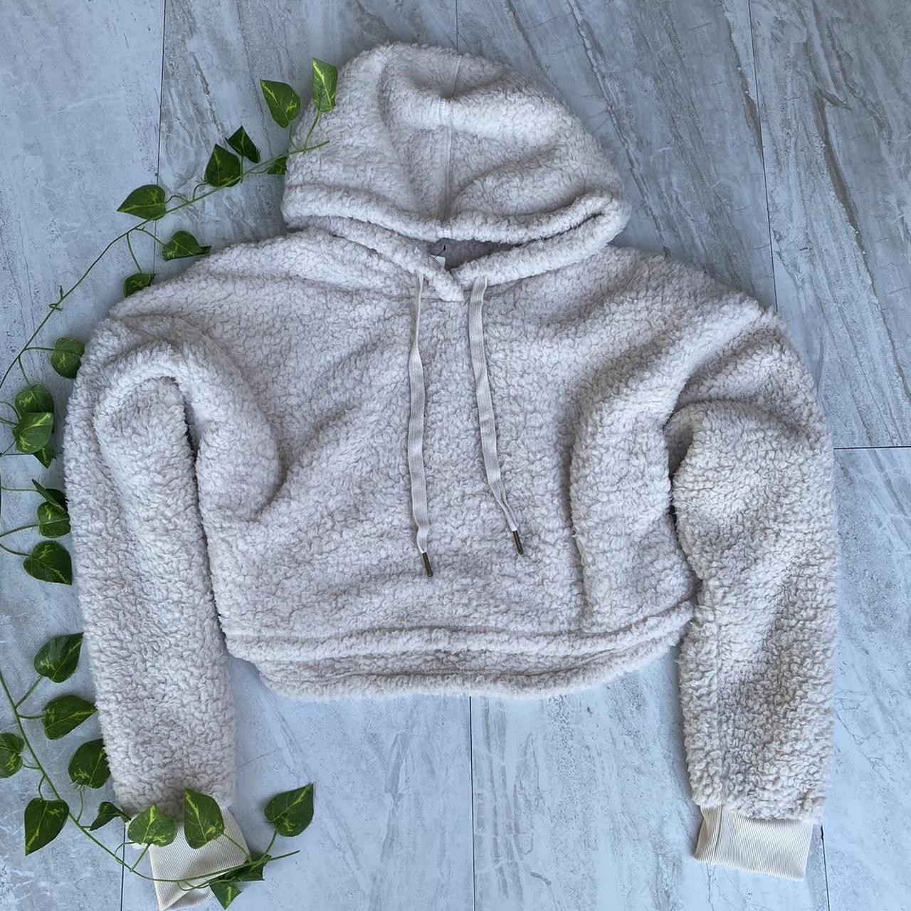 Aero Aeropostale Teddy Plush Oversized Sweater. Depop