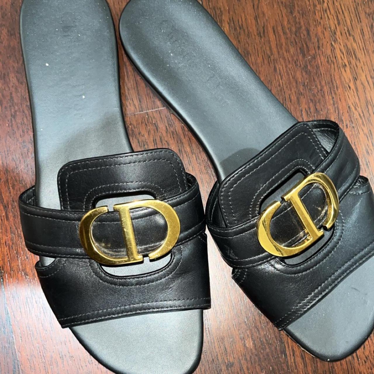 Christian Dior CD 30 Montaigne Sandals Depop