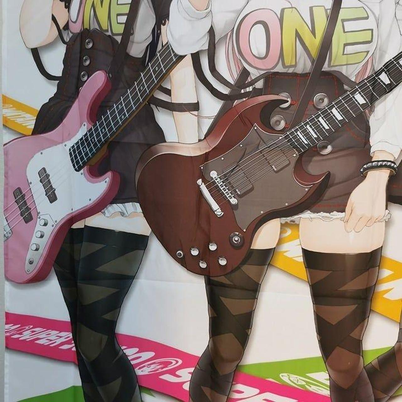 Super Sonico Cloth Poster Tapestry Kawaii Anime... Depop