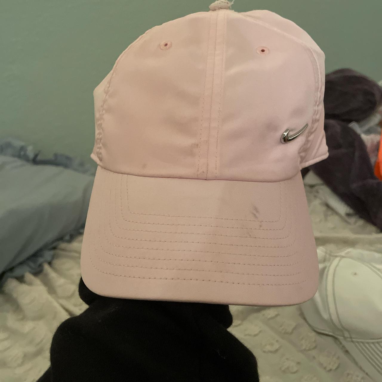 pastel pink nike hat