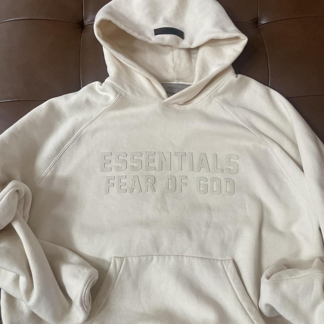 Essentials Egg Shell 2024 Hoodie MEDIUM