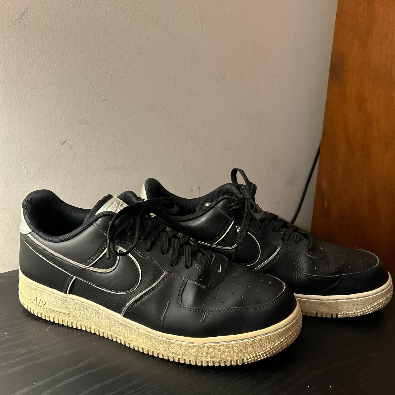 2019 Air Force 1 Low 07 LV8 Black Iridescent. Depop