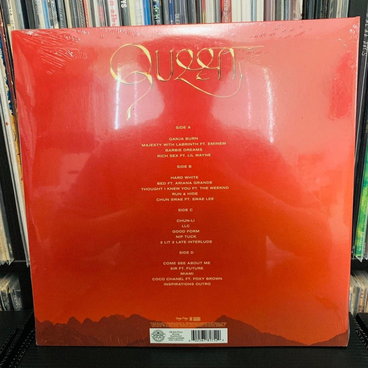 Nicki Minaj Queen orange vinyl 2024 sealed