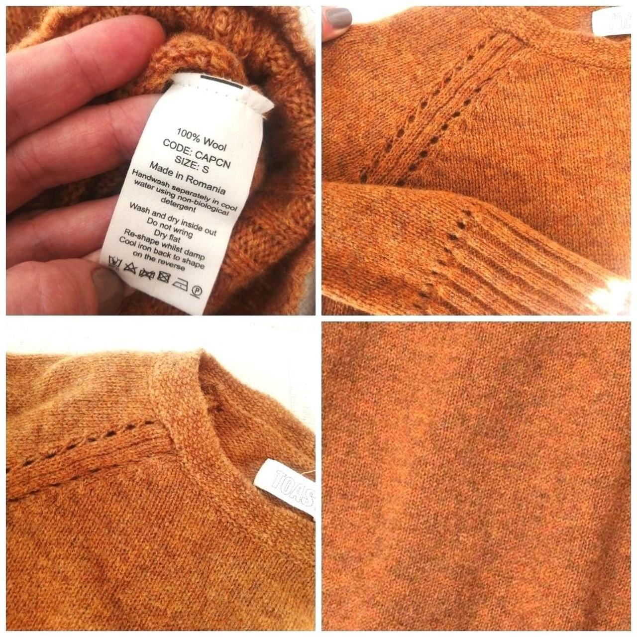 Toast wool jumper. Sweater Size S Made of 100 %... - Depop