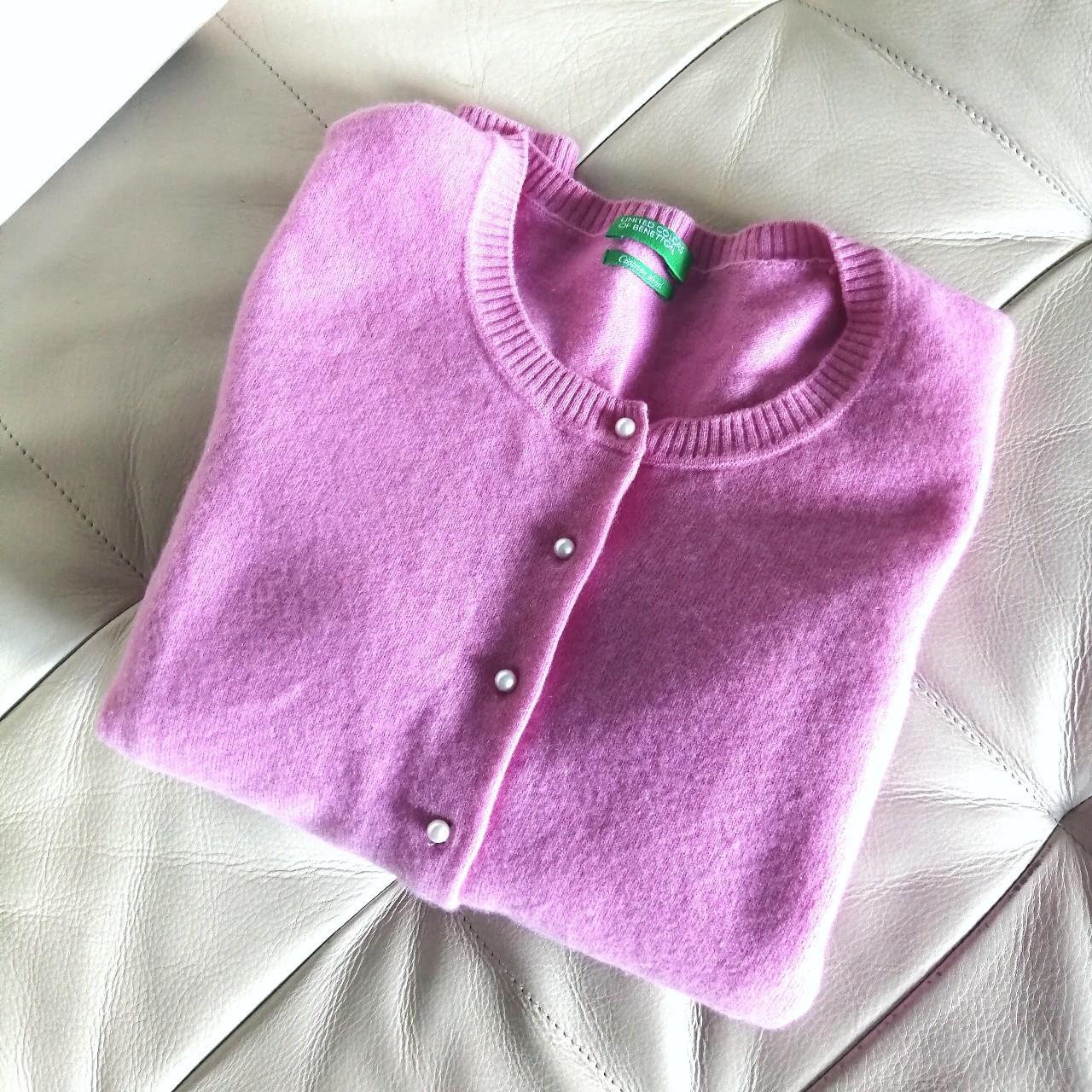 Benetton cashmere blend outlet cardigan