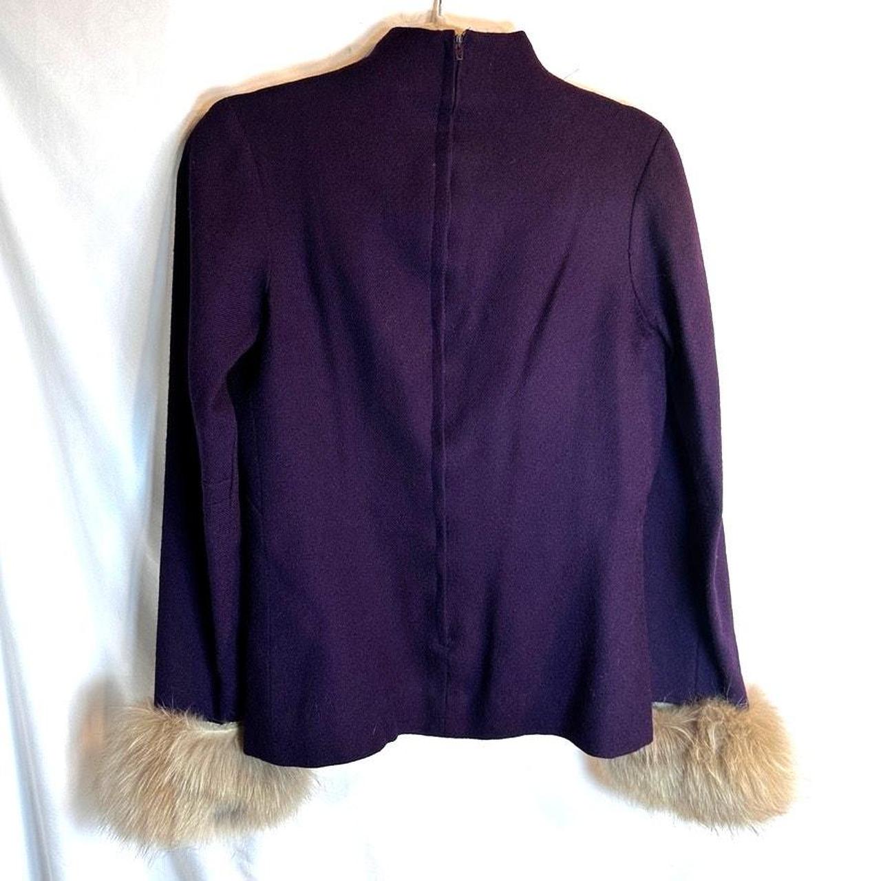 Source Unknown Women's Tailored jacket - Purple/C… - image 8