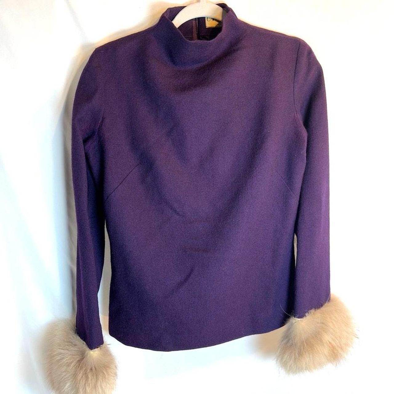 Source Unknown Women's Tailored jacket - Purple/C… - image 2