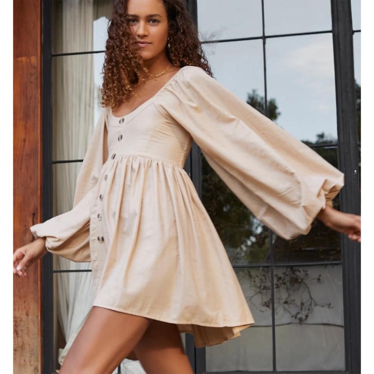 free people sydney mini shirt dress