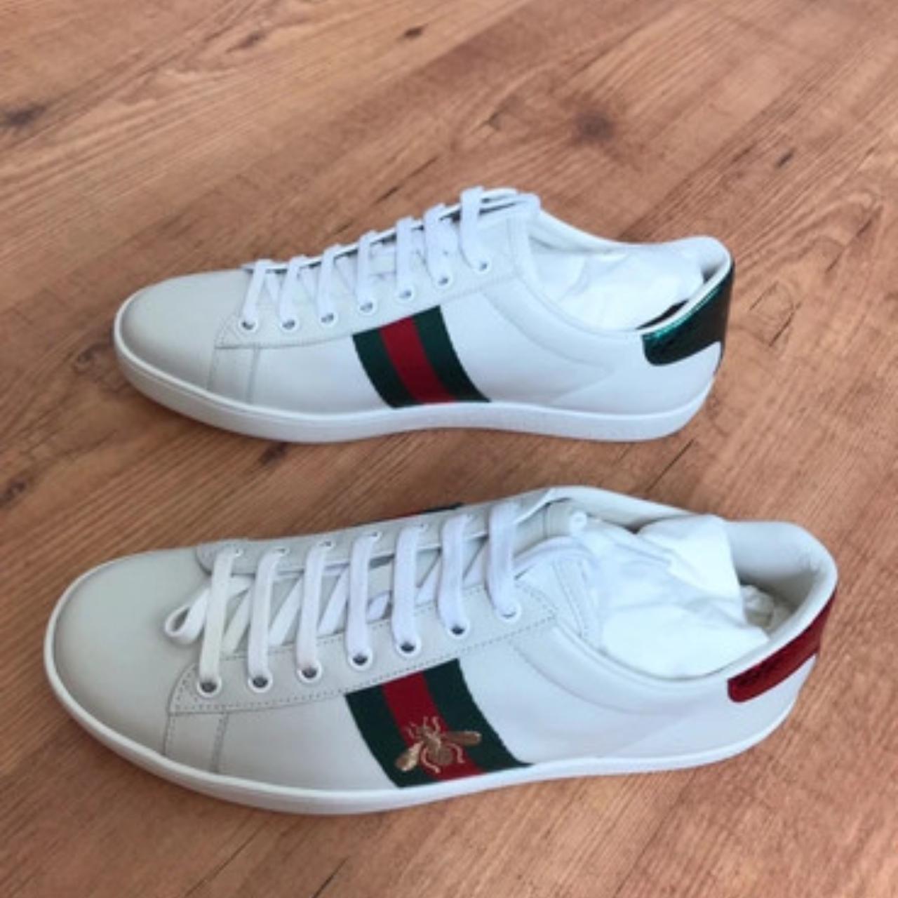 mens gucci bee trainers