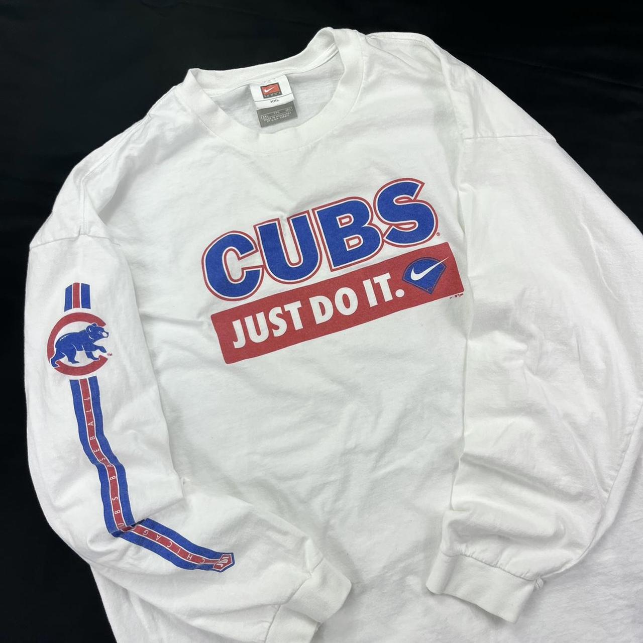 Chicago Cubs Nike Jersey Tagged men's size Large. - Depop