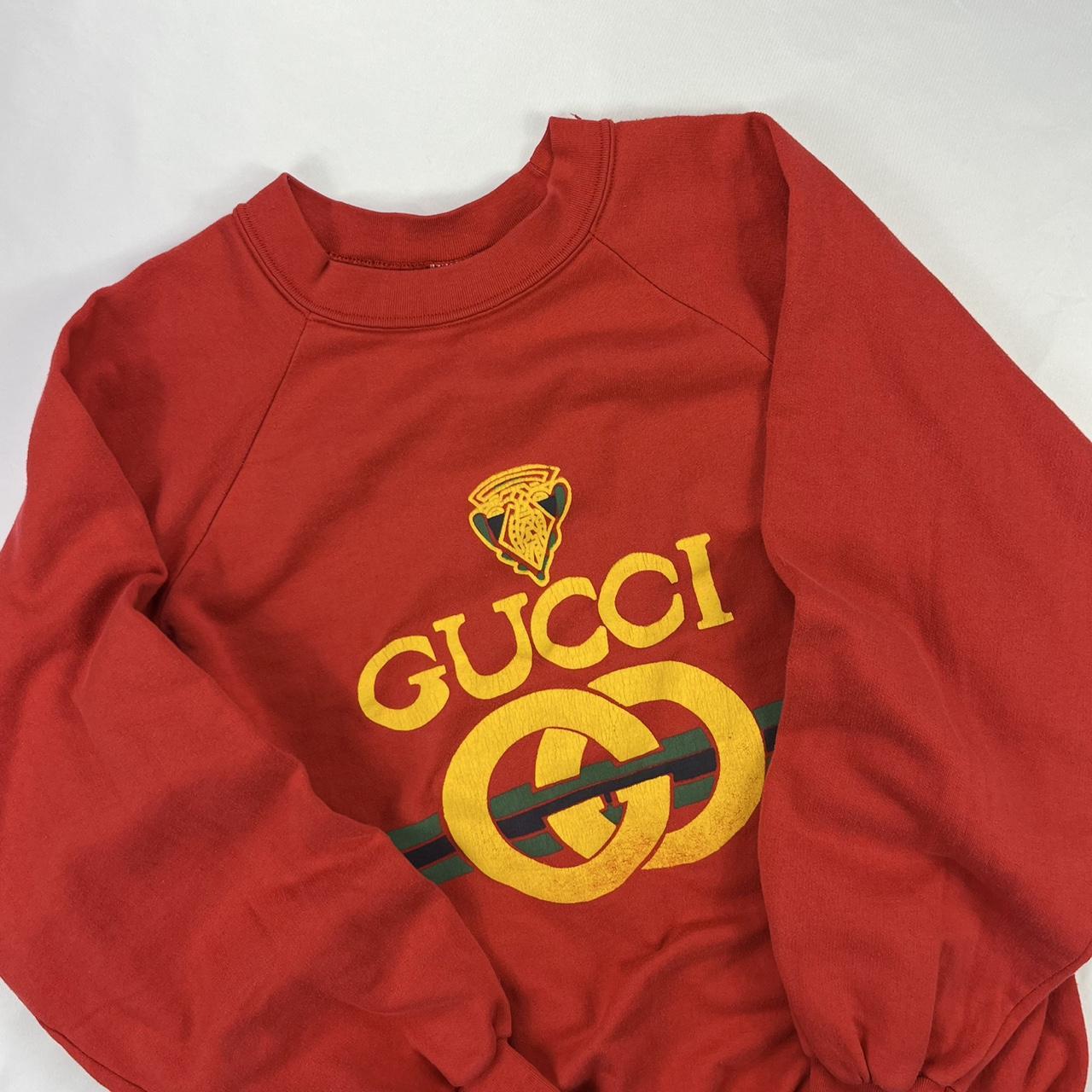 Gucci tee shirt colorful mens XL red blue yellow - Depop