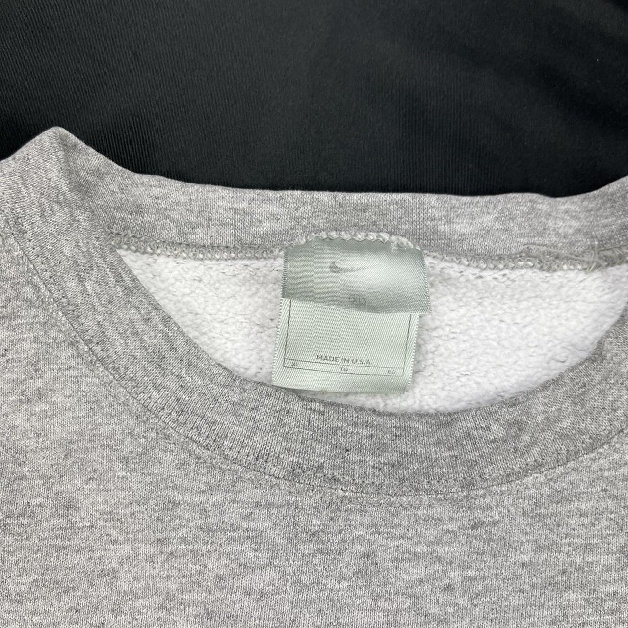 embroidered vintage nike sweatshirt