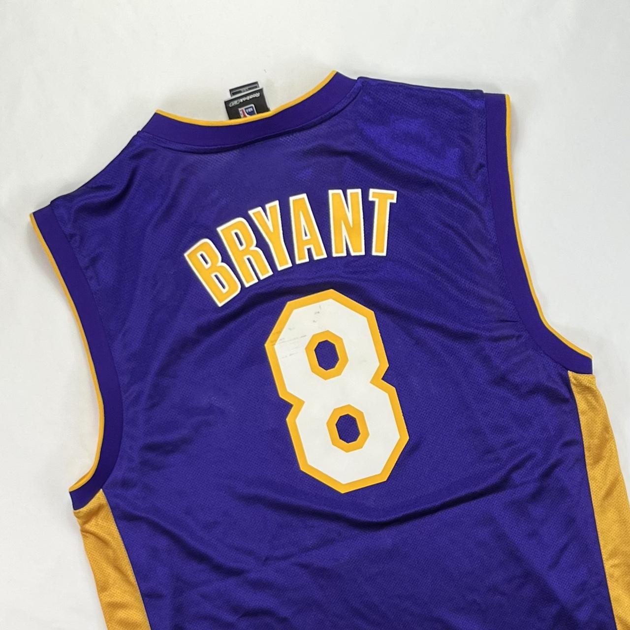 Vintage Kobe Bryant Jersey Reebok 8 NBA Basketball - Depop