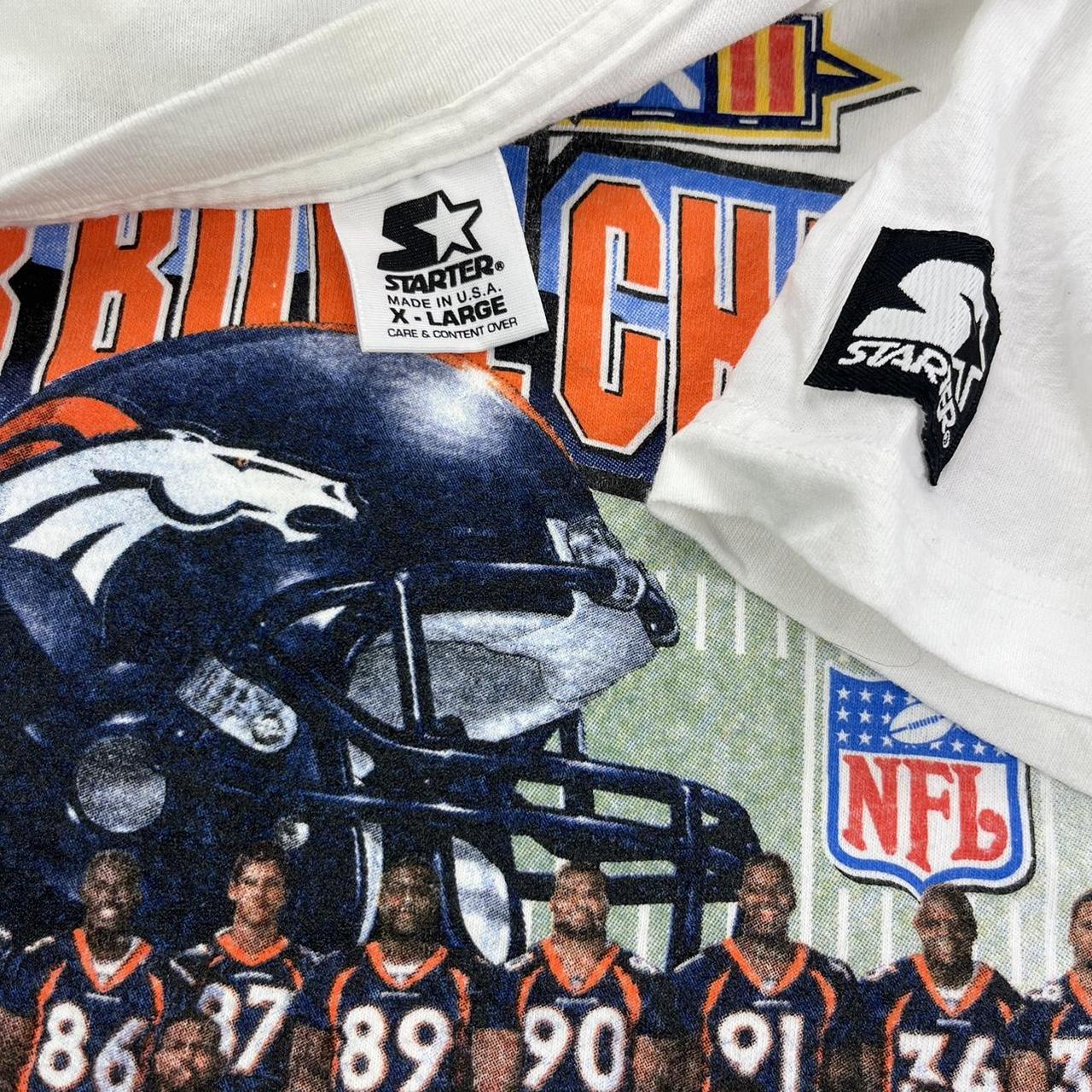 90s Denver Broncos Jersey Football t-shirt Extra Large - The