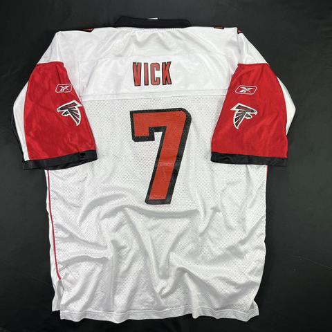 VINTAGE REEBOK MICHAEL VICK ATLANTA FALCONS JERSEY - Depop