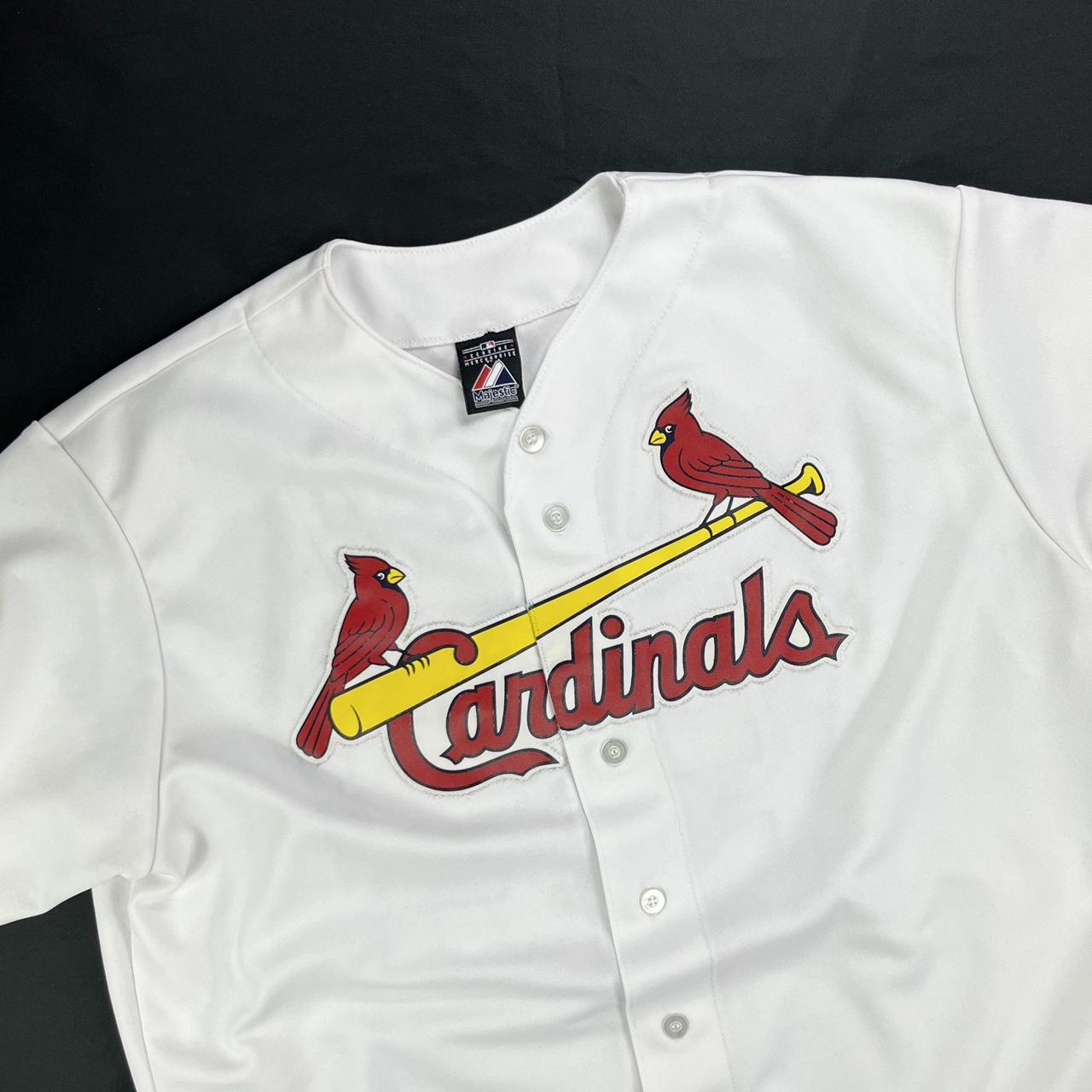 Majestic Authentic Michael Wacha St Louis Cardinals MLB Jersey Cream Ivory  L USA