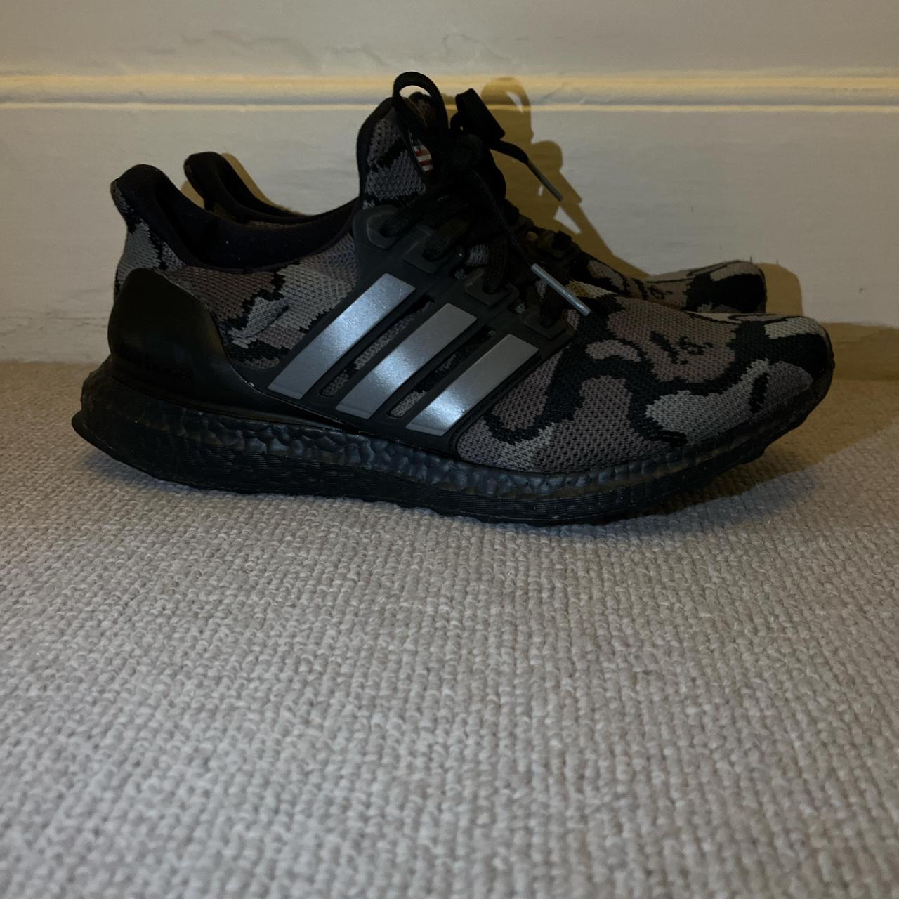 Adidas x bape ultra boost 4.0 in camo black with. Depop