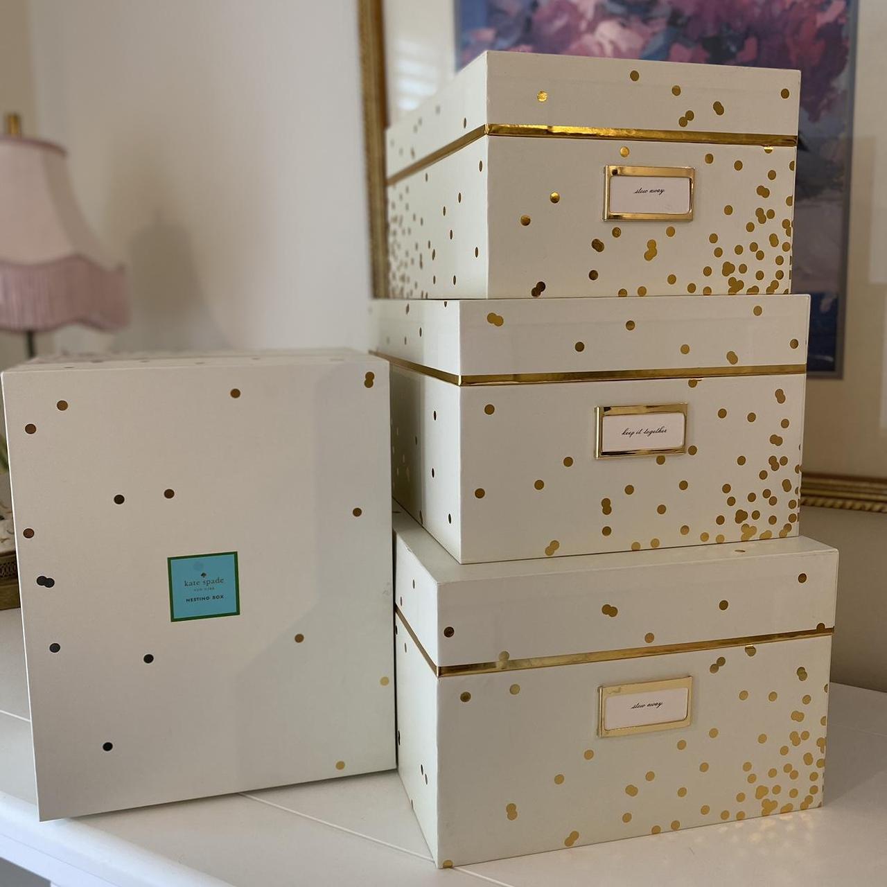 Kate outlet Spade nesting boxes