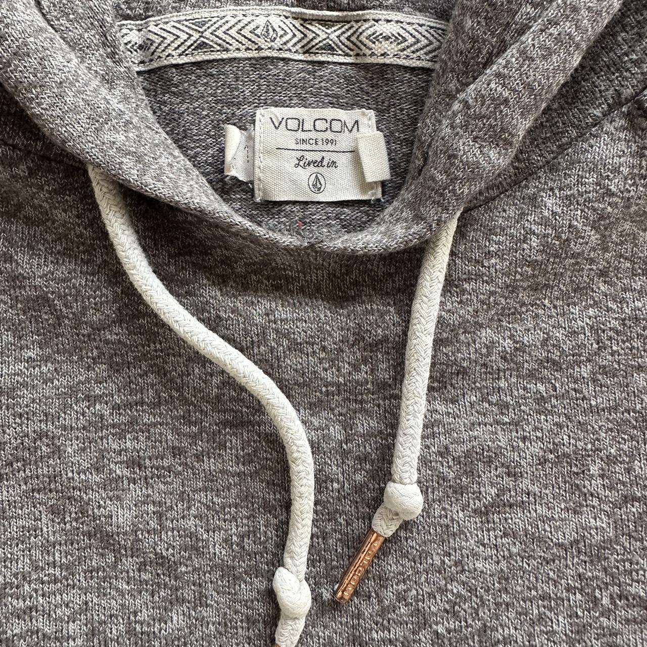 Volcom Women's Hoodie - Grey - S – VOLCOM light g… - image 1