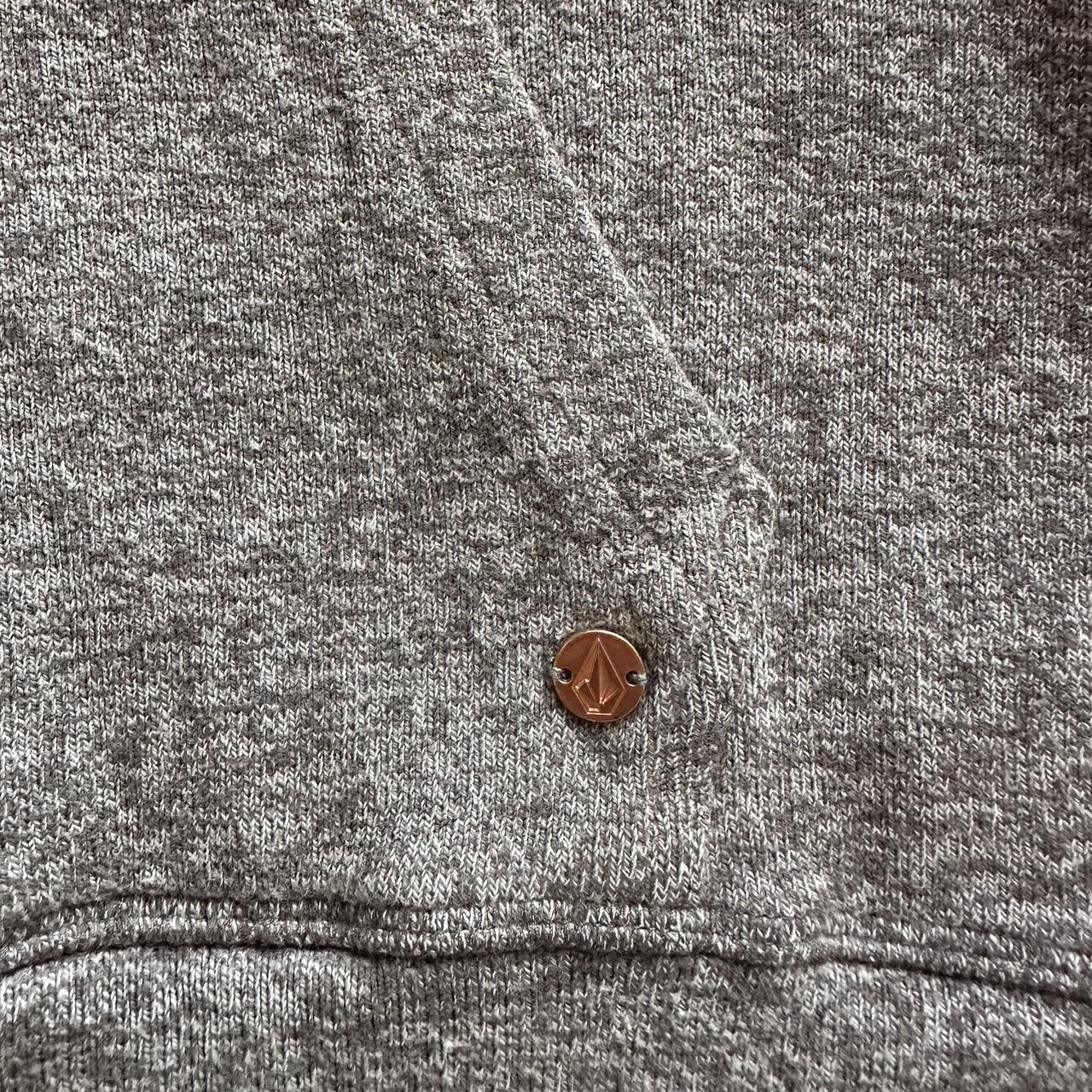 Volcom Women's Hoodie - Grey - S – VOLCOM light g… - image 3