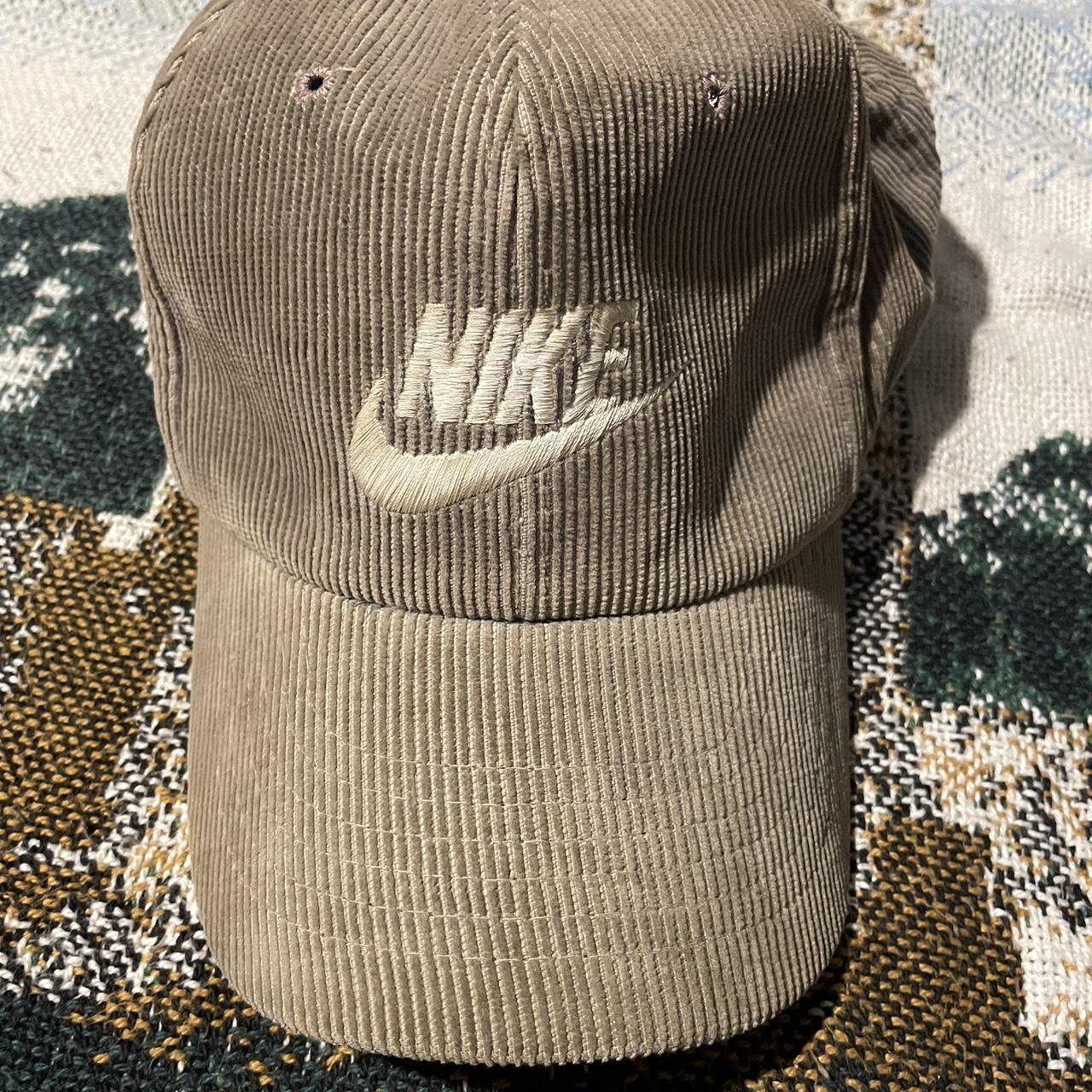 vintage nike hat corduroy