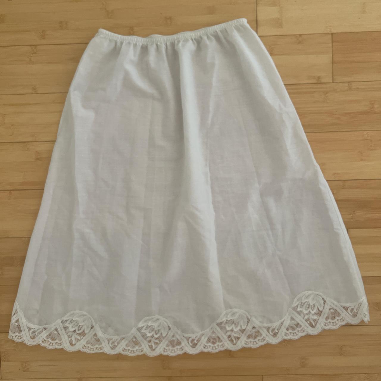 American Vintage Women's Skirt - White - M – Vint… - image 3