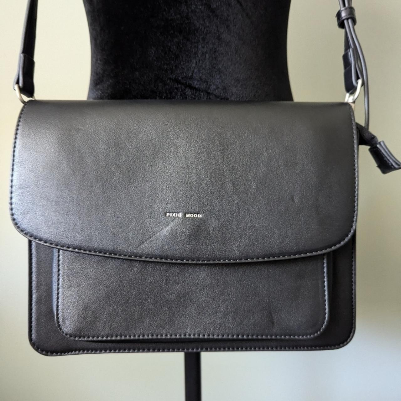 Leather Purses Pixie Mood Zoe Crossbody Black Pixie Mood Charlotte