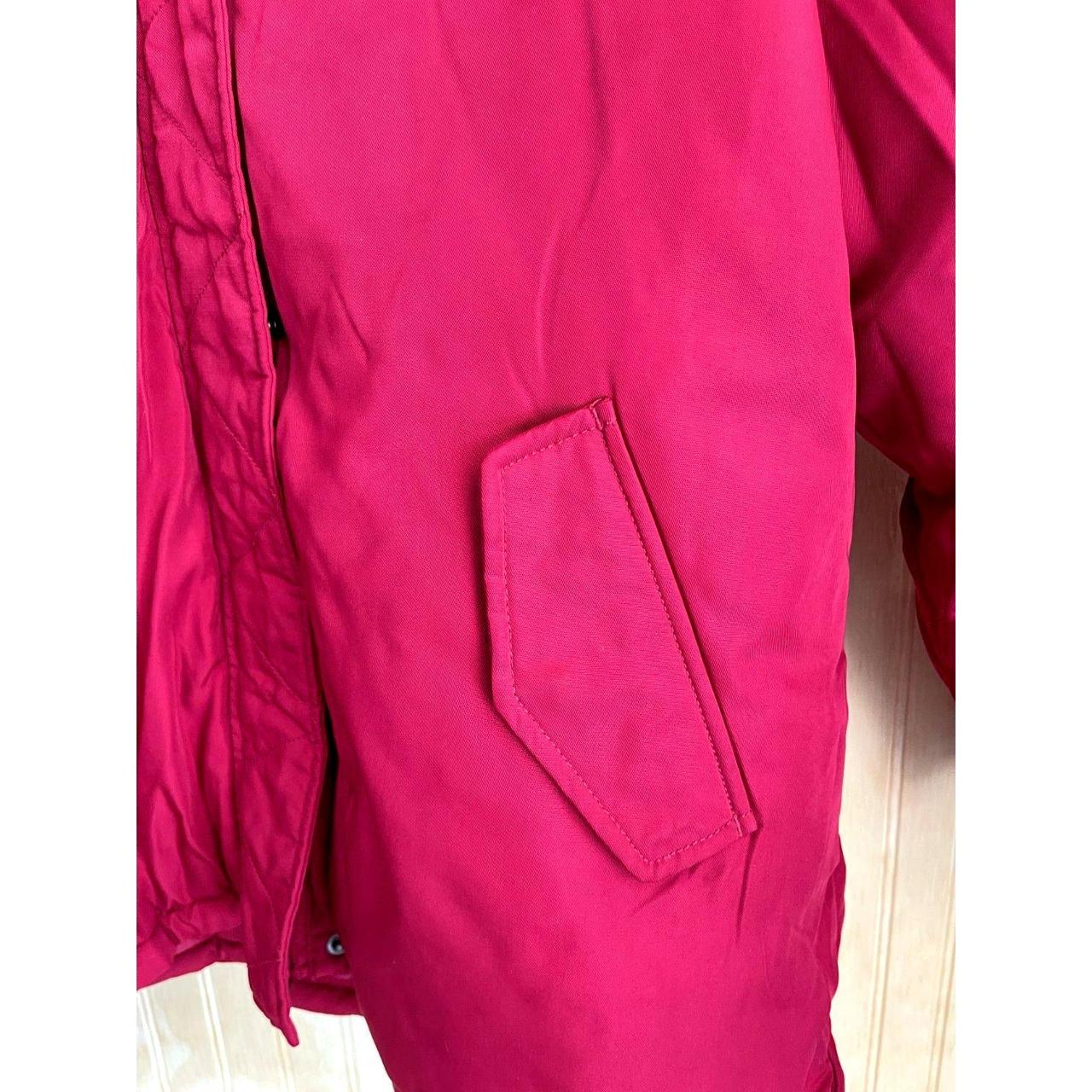 Old Navy Women's Puffer Jacket - Red/Brown - L – … - image 5