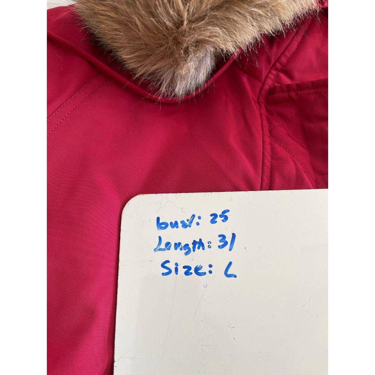 Old Navy Women's Puffer Jacket - Red/Brown - L – … - image 8