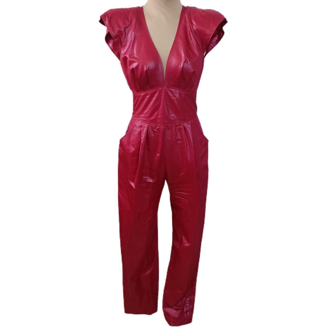 80s disco-jumpsuit - Depop