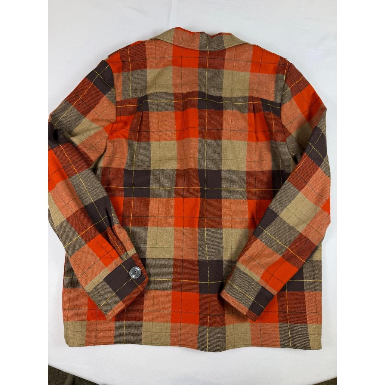 Pendleton Women's Lightweight Jacket - Orange/Bro… - image 5