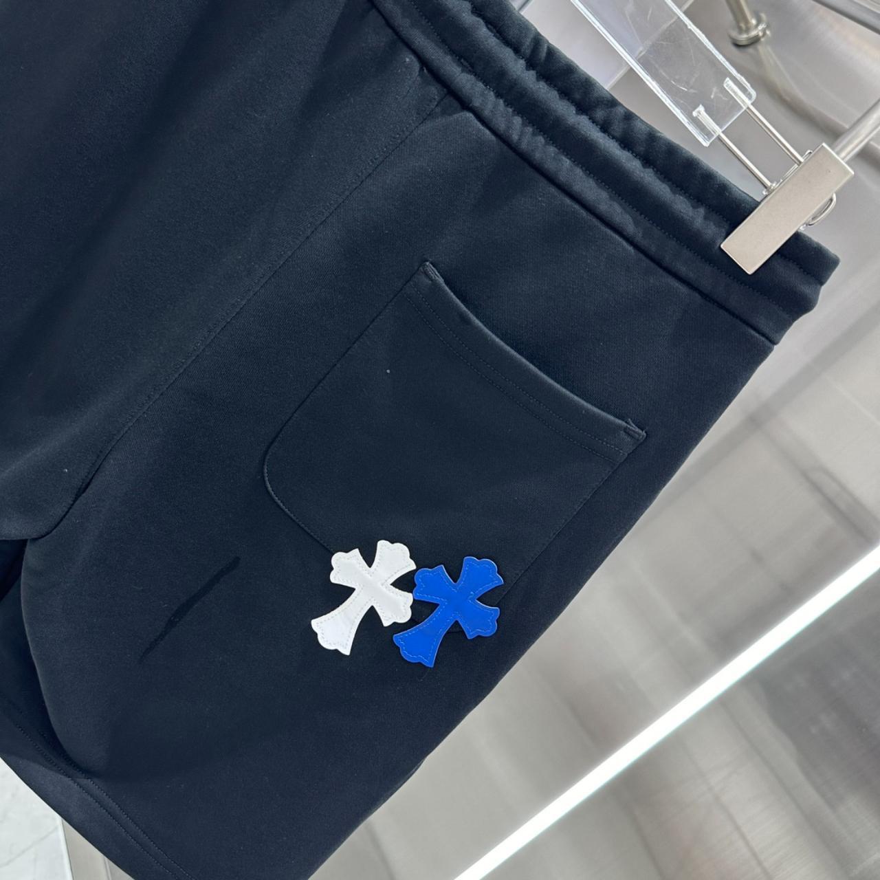 Classic cross embroidered shorts PS: We will ship | Depop