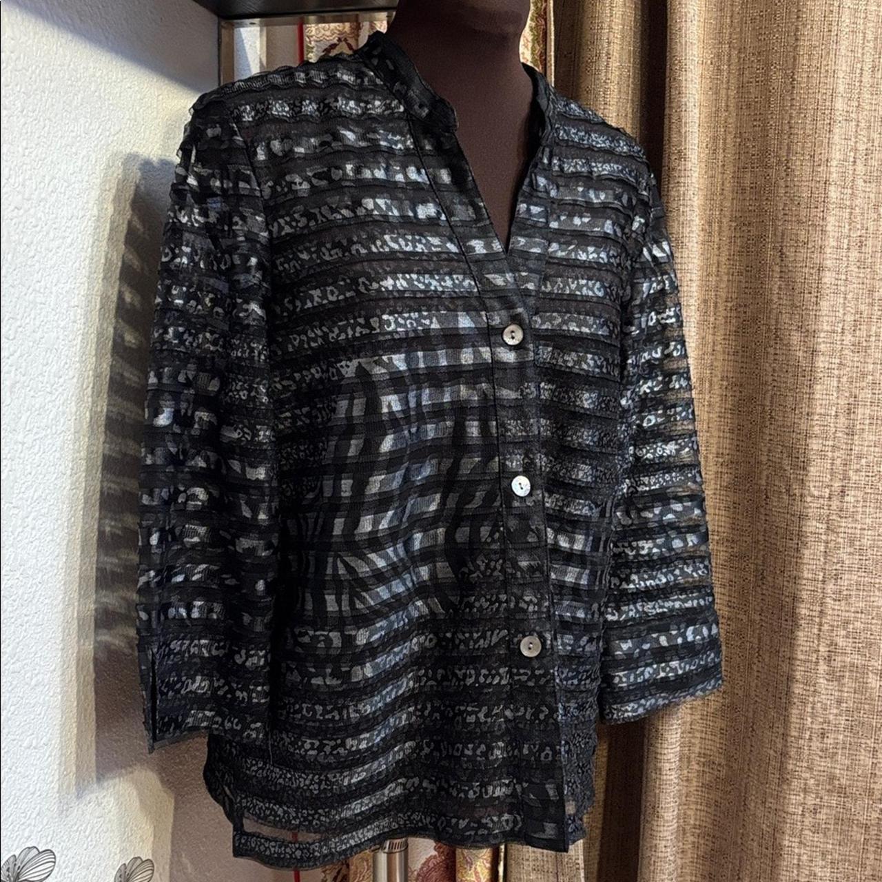 Ruby Rd. Women's Jacket - Black/Silver - 8 – Ruby… - image 4