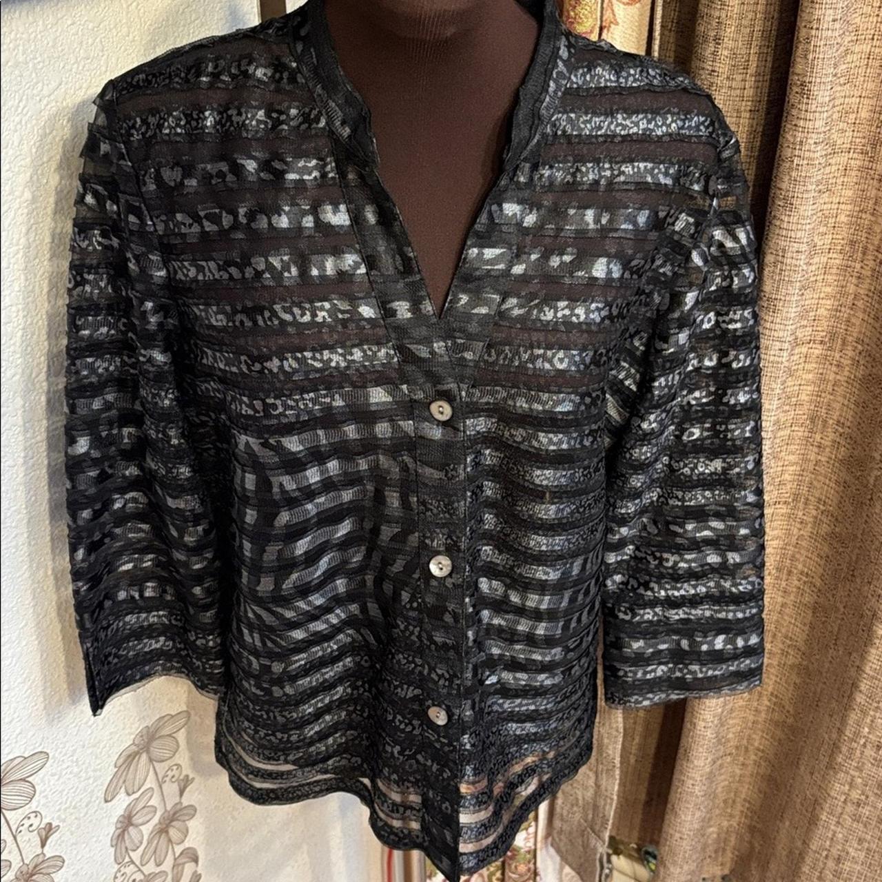 Ruby Rd. Women's Jacket - Black/Silver - 8 – Ruby… - image 1