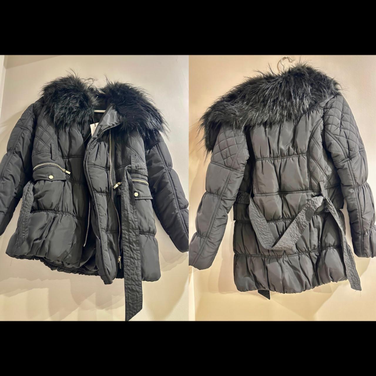 Lipsy faux fur padded jacket best sale