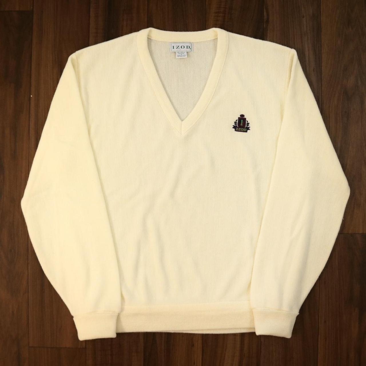 Izod hotsell white sweater